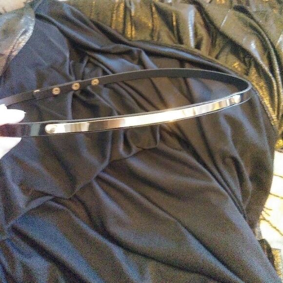 Donna Morgan Gold/Bronze Metallic Sleeveless Formal Maxi Dress - Picture 7 of 7